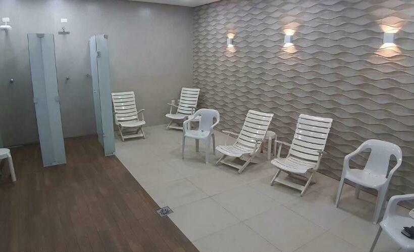 景色の見える一ベッドルームアパートメント, Flat No Apart Hotel Cavalinho Branco Com Piscina Aquecida 1d8