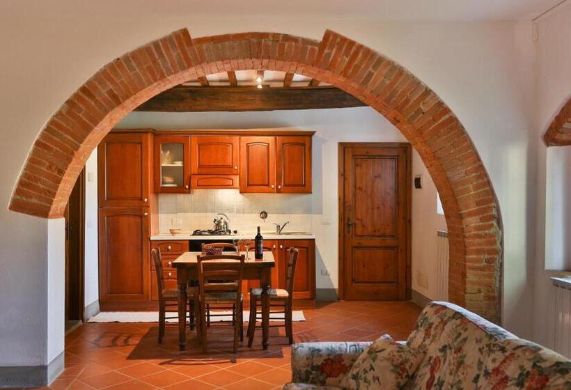 Апартаменты 1 Спальня Нижний Этаж, Antico Borgo La Torre Agriturismo