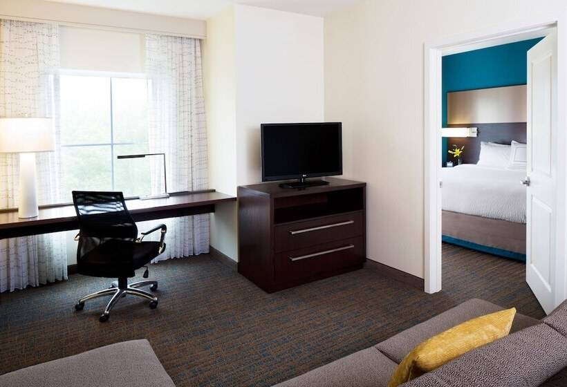 Люкс 2 Спальни, Residence Inn By Marriott The Bronx At Metro Center Atrium