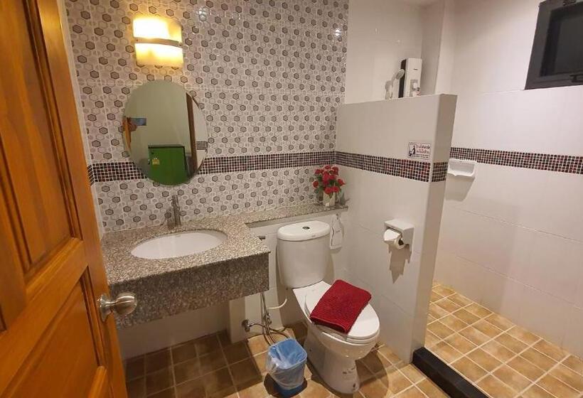Апартаменты 1 Спальня с Балконом, Dd Residence Sai5 Salaya ห้องพัก ดีดี สาย5 ศาลายา