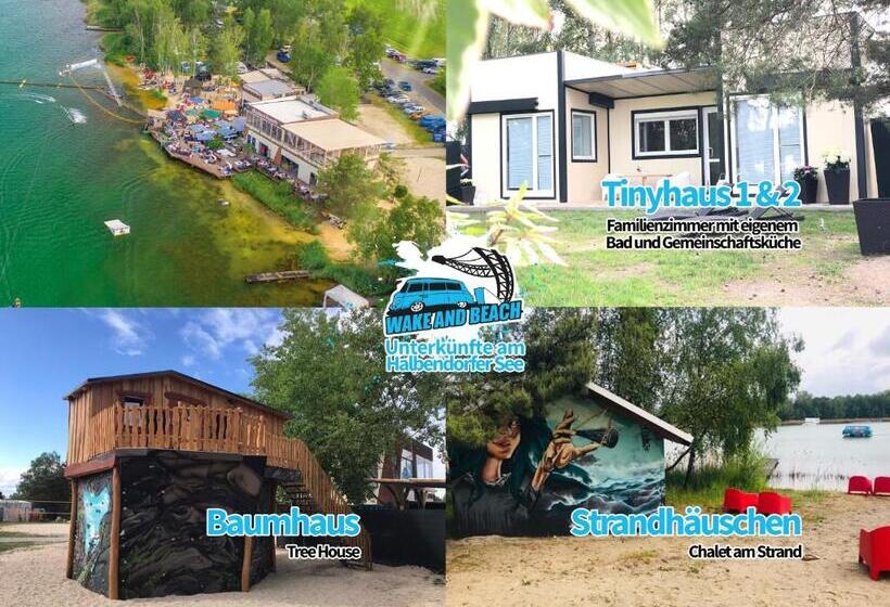 Семейный Номер, Unterkünfte Bei Wake And Beach Am Halbendorfer See