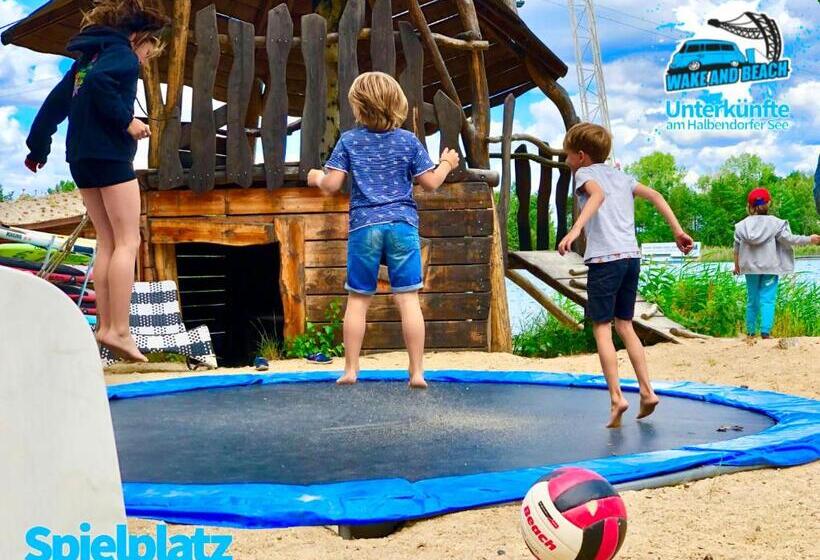 Семейный Номер, Unterkünfte Bei Wake And Beach Am Halbendorfer See