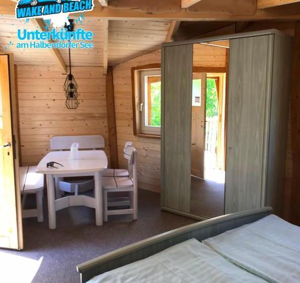 Дом 1 Спальня, Unterkünfte Bei Wake And Beach Am Halbendorfer See