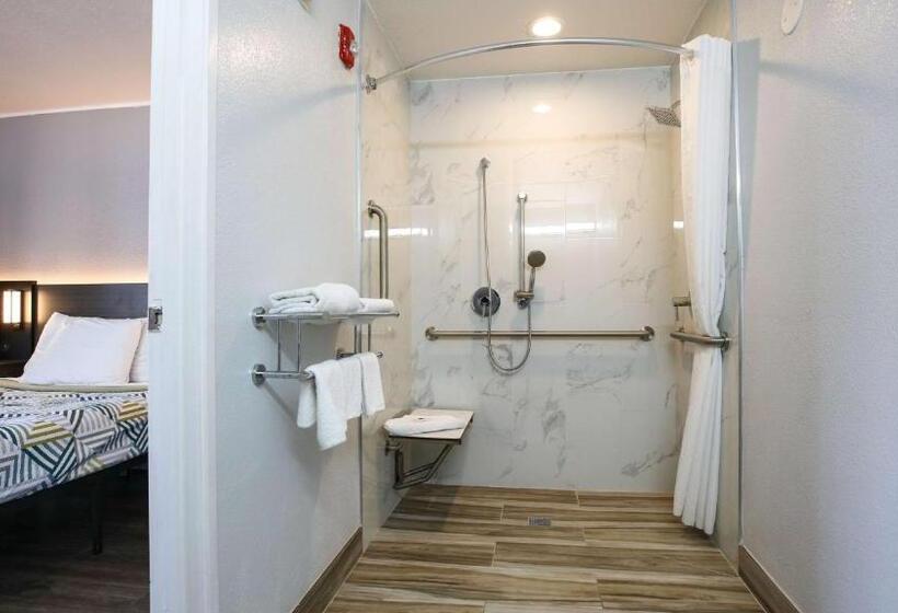 Quarto Estandar para Deficientes Físicos, Motel 6sacramento, Ca  North