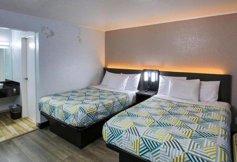 Quarto Deluxe, Motel 6sacramento, Ca  North