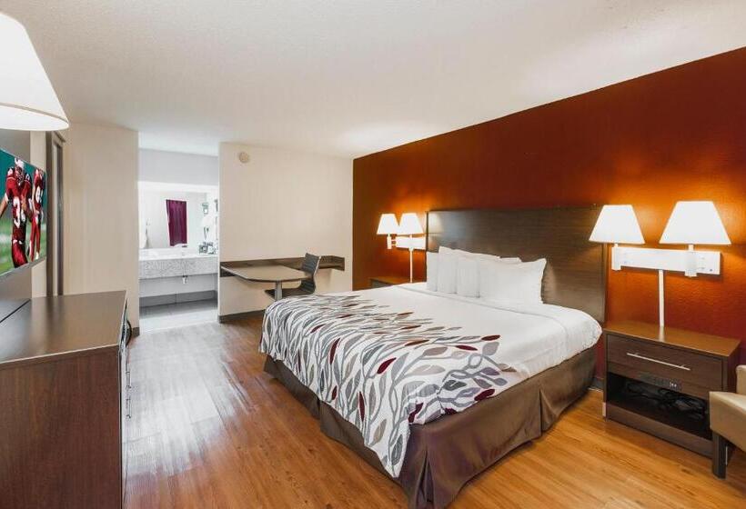 스탠다드 룸 킹사이즈 침대, Red Roof Inn Walterboro