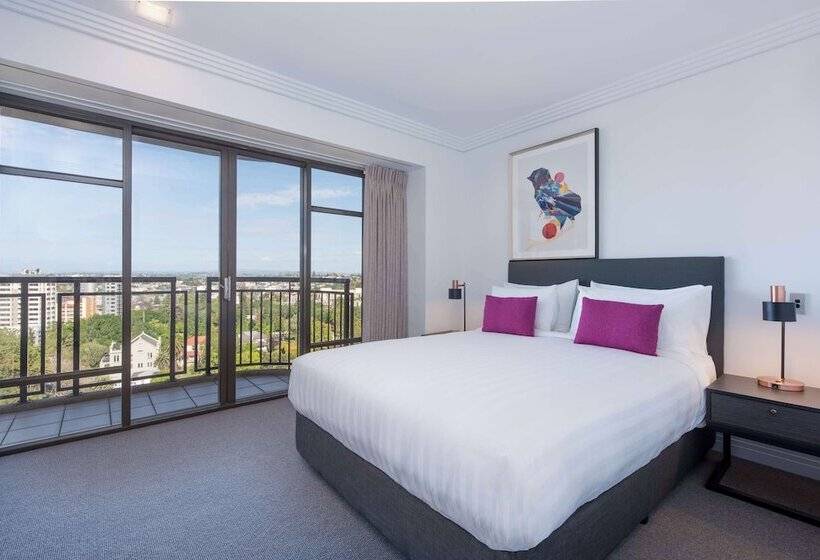 침실 2개 스위트, Avani Metropolis Auckland Residences