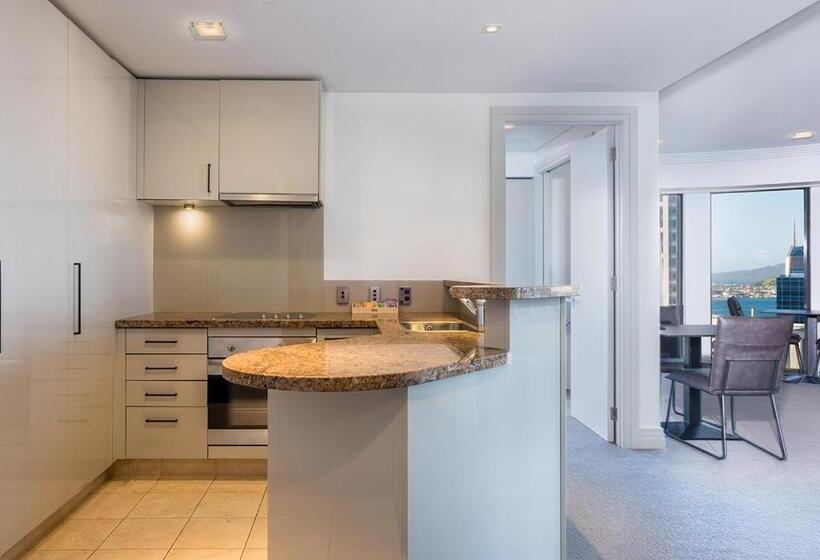 침실 2개 스위트, Avani Metropolis Auckland Residences