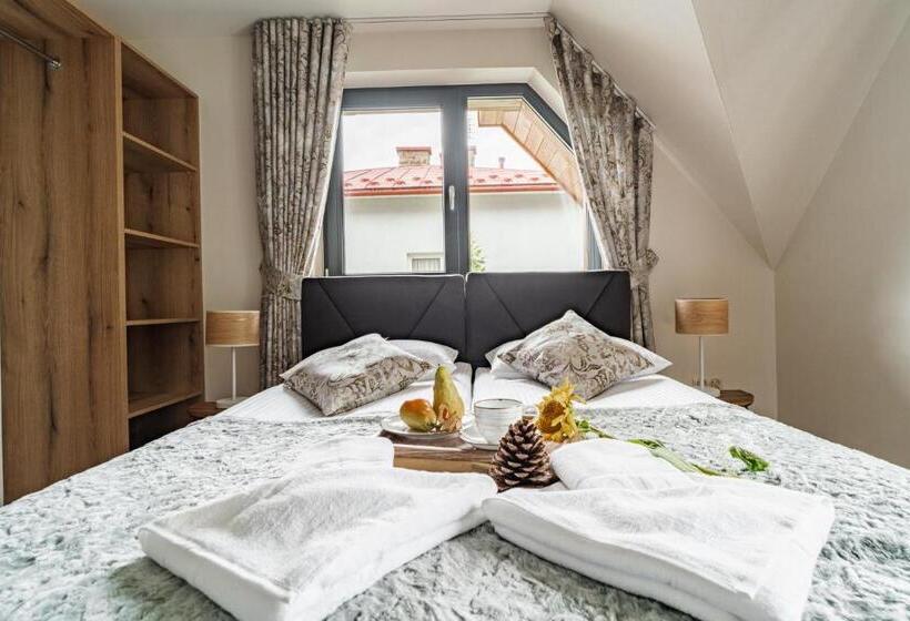 آپارتمان 1 خوابه با بالکن, Apartamenty Jedlina