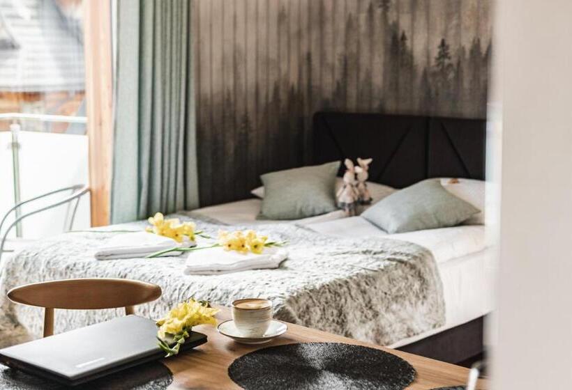 آپارتمان 1 خوابه با چشم‌انداز, Apartamenty Jedlina