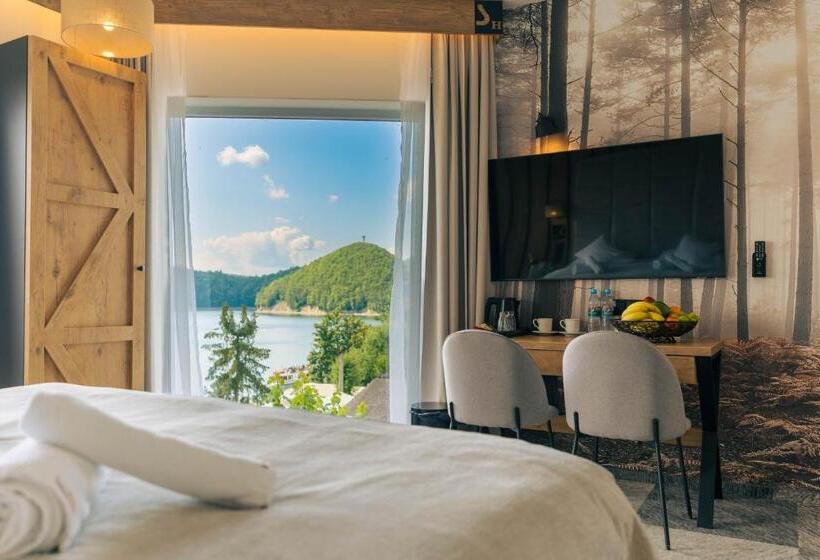 اتاق استاندارد با تخت بزرگ, Sztygarka Hetmańska Resort Solina