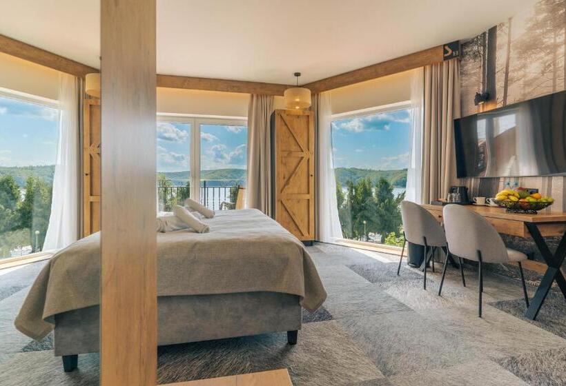 اتاق استاندارد با تخت بزرگ, Sztygarka Hetmańska Resort Solina