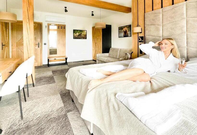 اتاق استاندارد با چشم‌انداز دریاچه, Sztygarka Hetmańska Resort Solina