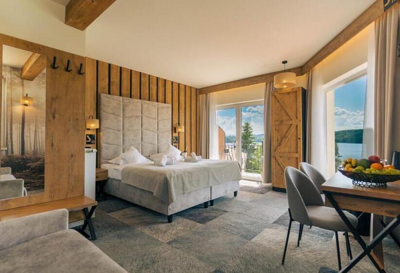 اتاق استاندارد با تخت بزرگ, Sztygarka Hetmańska Resort Solina