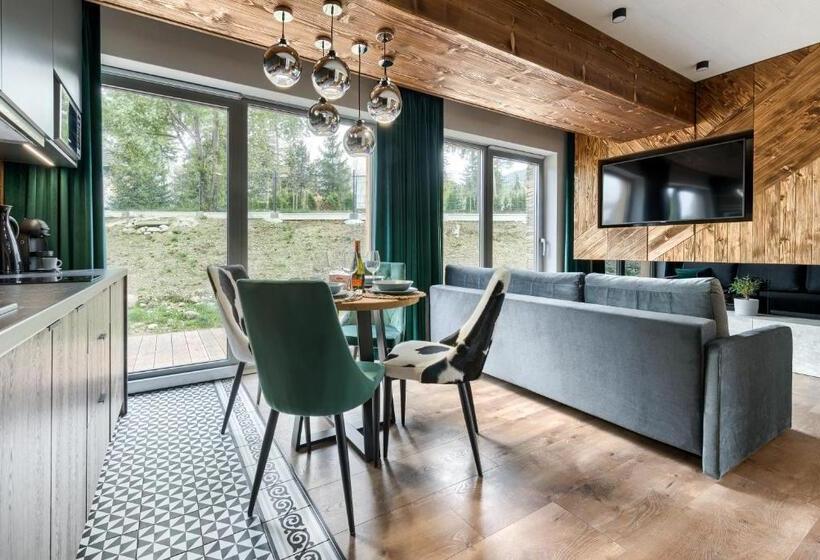 Апартаменты 1 Спальня, Aparthotel Royal Resort Spa Zakopane