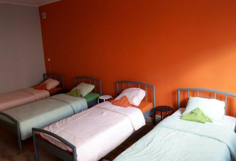 غرفة قياسية رباعية حمام مشترك, Hello Gdynia Hostel