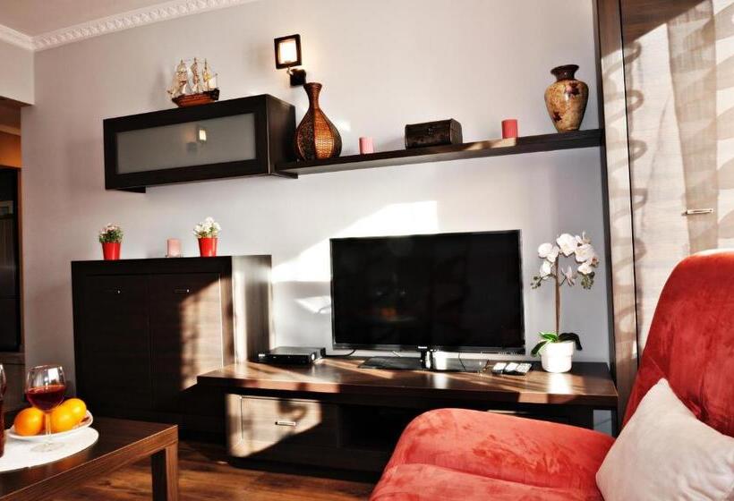 آپارتمان 1 خوابه با چشم‌انداز, Apartamenty Sobiczkowa Wyspa