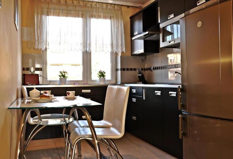 آپارتمان 1 خوابه با چشم‌انداز, Apartamenty Sobiczkowa Wyspa