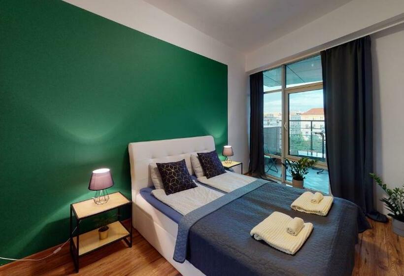 آپارتمان لوکس 1 خوابه, Szewska 72 Market Square Tectumapartments