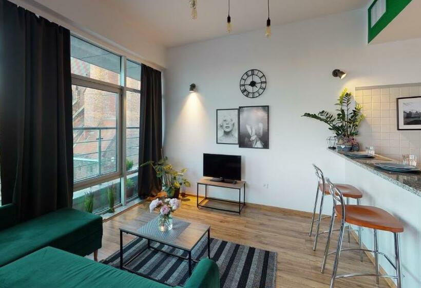 آپارتمان لوکس 1 خوابه, Szewska 72 Market Square Tectumapartments