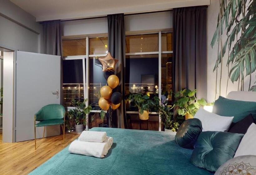 آپارتمان 1 خوابه با تراس, Szewska 72 Market Square Tectumapartments