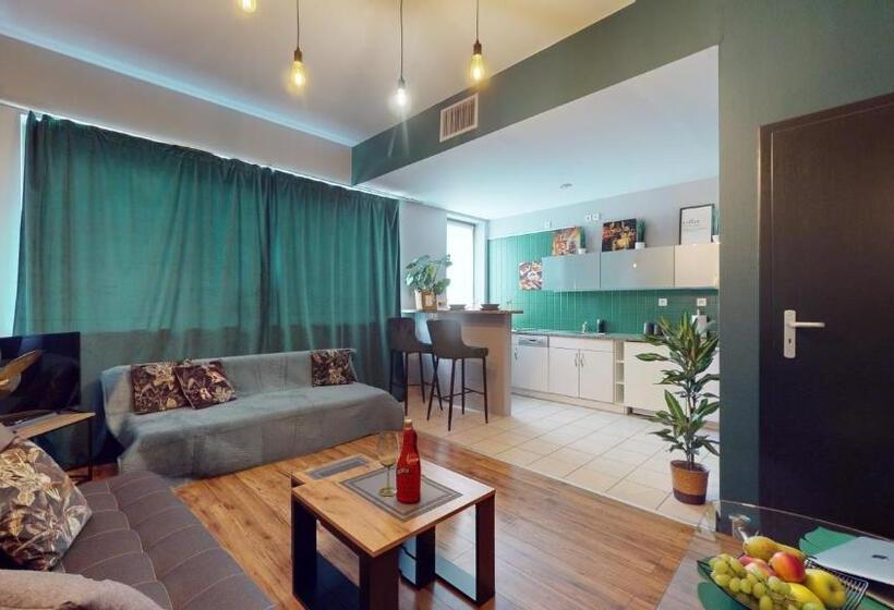 آپارتمان 1 خوابه, Szewska 72 Market Square Tectumapartments