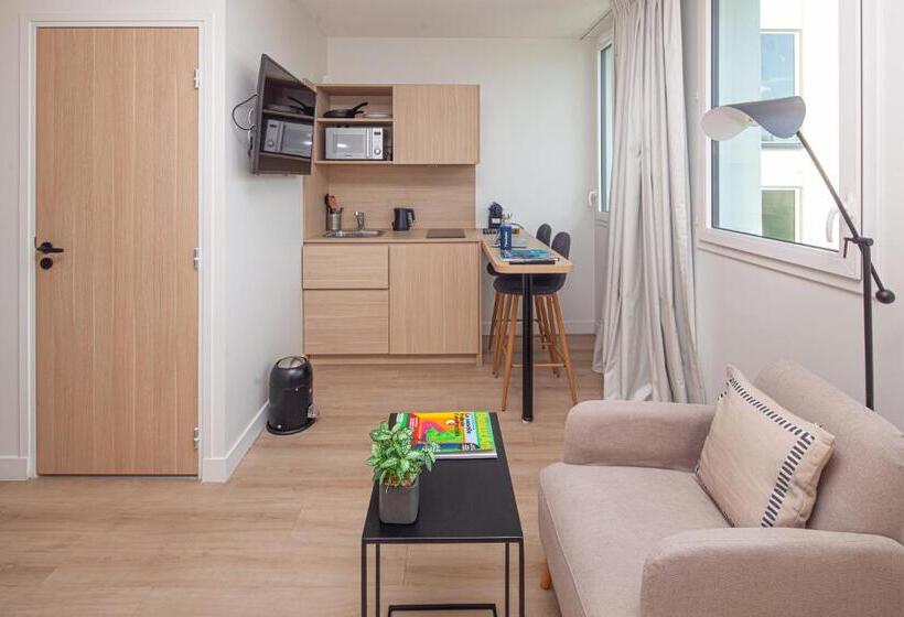 Апартаменты 1 Спальня Вид на Сад, Finestate Coliving Mairie D Issy