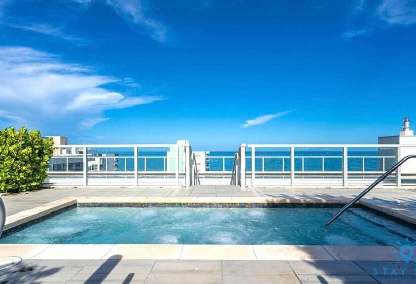 خانه 1 خوابه, Coolest Apartment Rooftop Pool Hot Tub