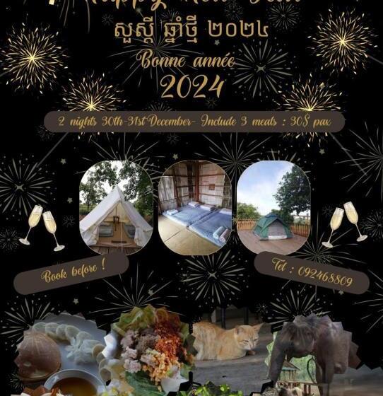 چادر با خدمات رفاهی استاندارد, La Villa Hortensia Mondulkiri