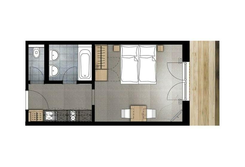 Студия Стандарт, Gurglhof Apartmenthaus
