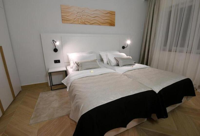 침실 1개 바다 전망 아파트, Aparthotel Milenij