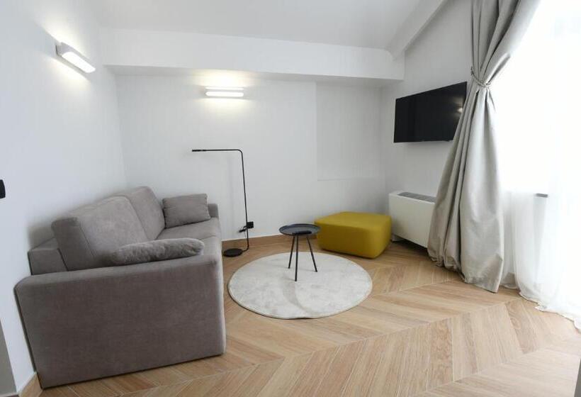 침실 1개 테라스 아파트, Aparthotel Milenij