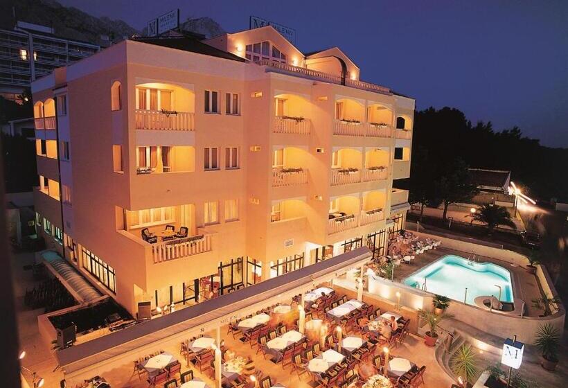 침실1개 아파트 발코니 바다 전망, Aparthotel Milenij