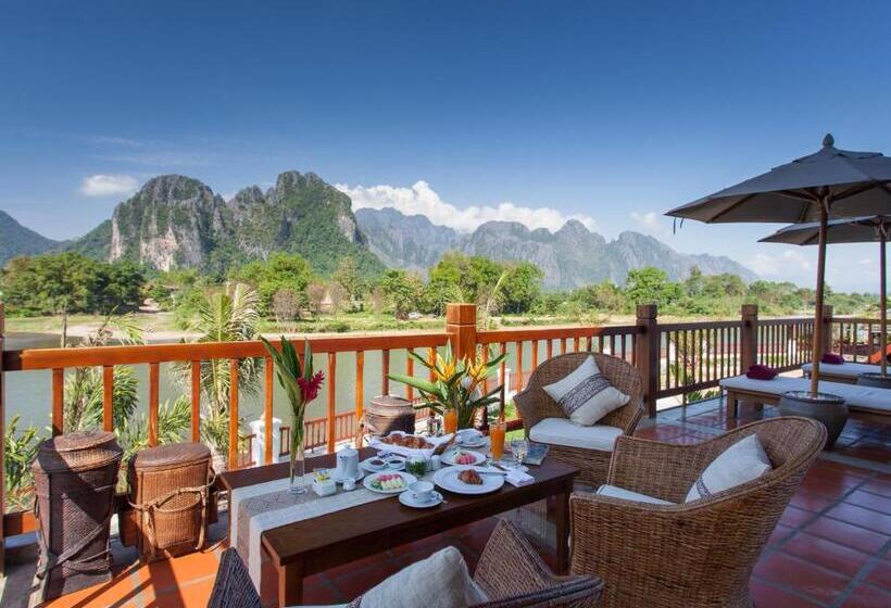 Люкс, Riverside Boutique Resort, Vang Vieng