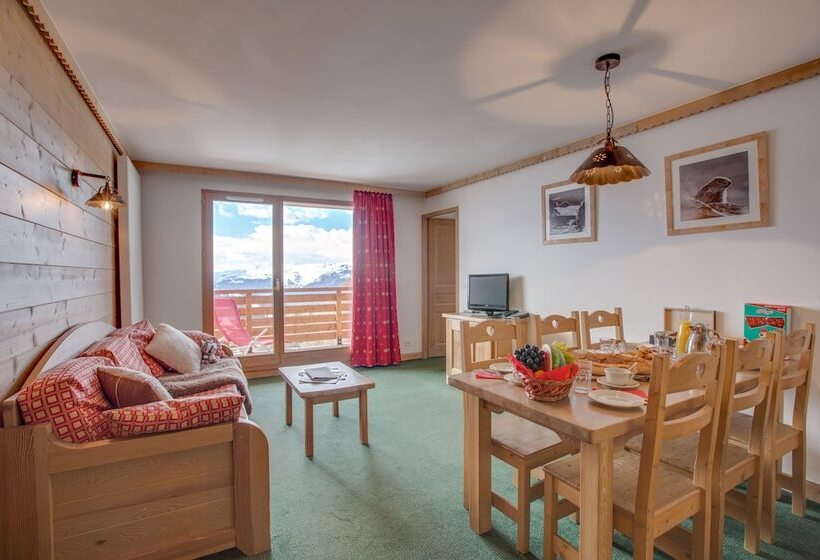 Апартаменты 3 Спальни, Résidence Le Sun Valley