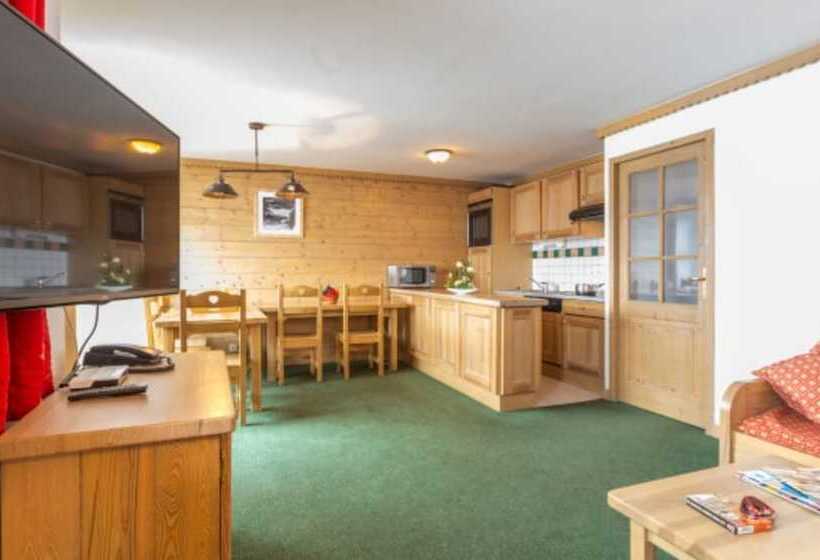 Апартаменты 4 Спальни, Résidence Le Sun Valley