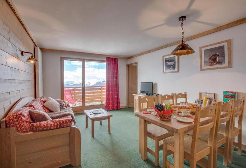 Апартаменты 4 Спальни, Résidence Le Sun Valley