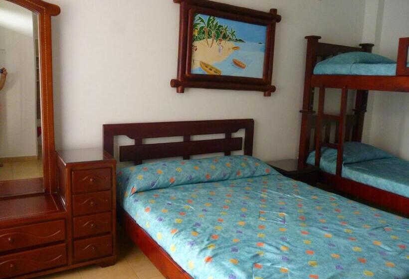 اتاق استاندارد چهار تخته, Campestre Villa Yudy