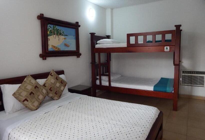 اتاق استاندارد چهار تخته, Campestre Villa Yudy