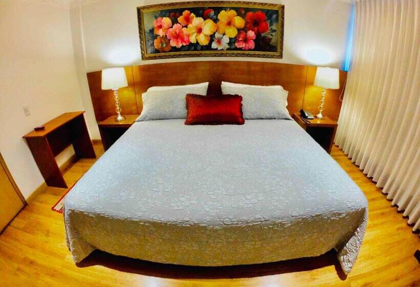디럭스 스위트 킹 침대, Casa Mahanaim Colferias, Bogotá