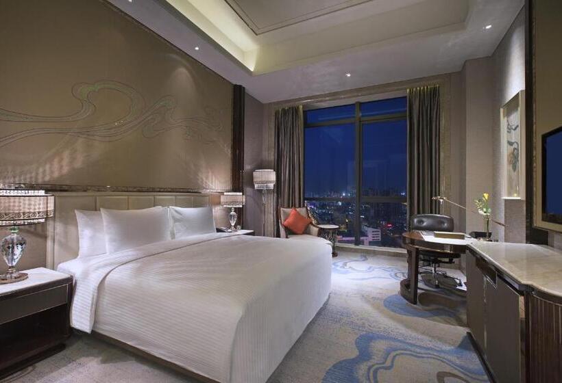 디럭스 룸 킹사이즈 침대, Wanda Vista Lanzhou