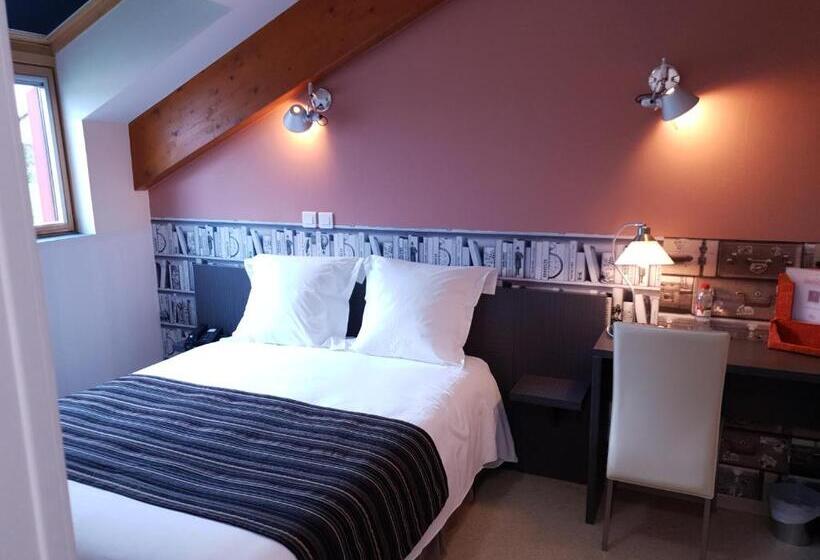 اتاق استاندارد با تخت بزرگ, Fasthôtel Le Râle Des Genêts   Un Hôtel Fh Collection