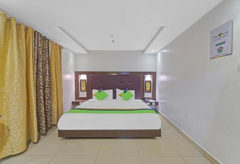 디럭스 룸, Treebo South Avenue, 700 Mts From Promenade Beach