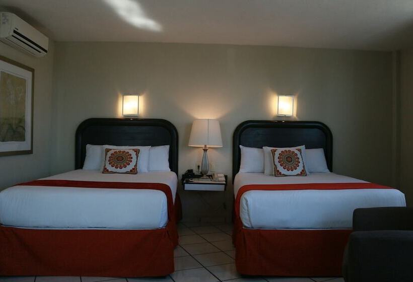 Habitació Estàndard 2 Llits Matrimoni, Howard Johnson Leon Avenida