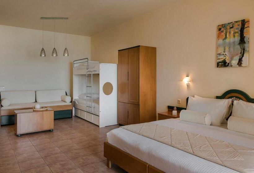 Семейный Номер Вид на Море, Griffon Kymi Hotel Previously Known As Valledi Village