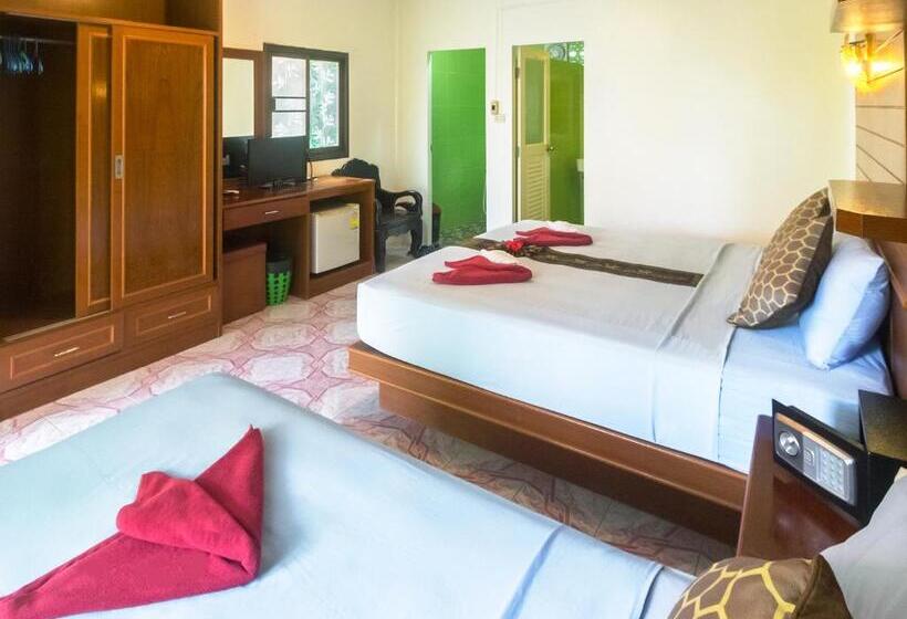 חדר דלוקס, Lanta Garden Home