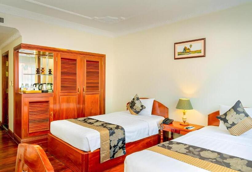 带城市景观的标准间, Angkor Trails Residence