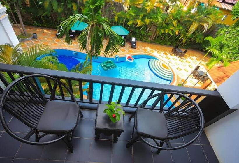 带大床的标准间, Angkor Trails Residence