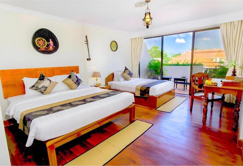 豪华家庭房间, Angkor Trails Residence