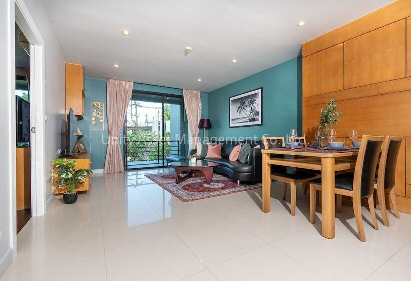 Apartamento 1 Dormitório, The Unity & The Bliss Patong Residence